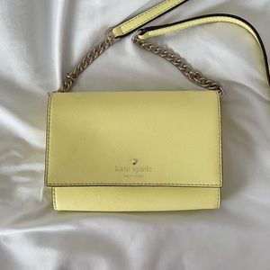 Kate Spade purse - yellow $25 OBO